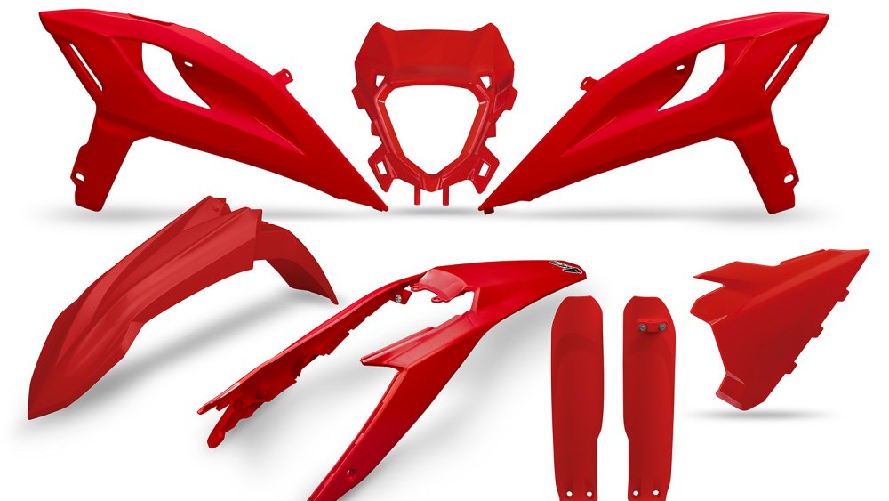 kit plastique beta 125 200 250 300 350 390 430 480 rr x pro 2025 2026 2027 kit complet ufo rouge