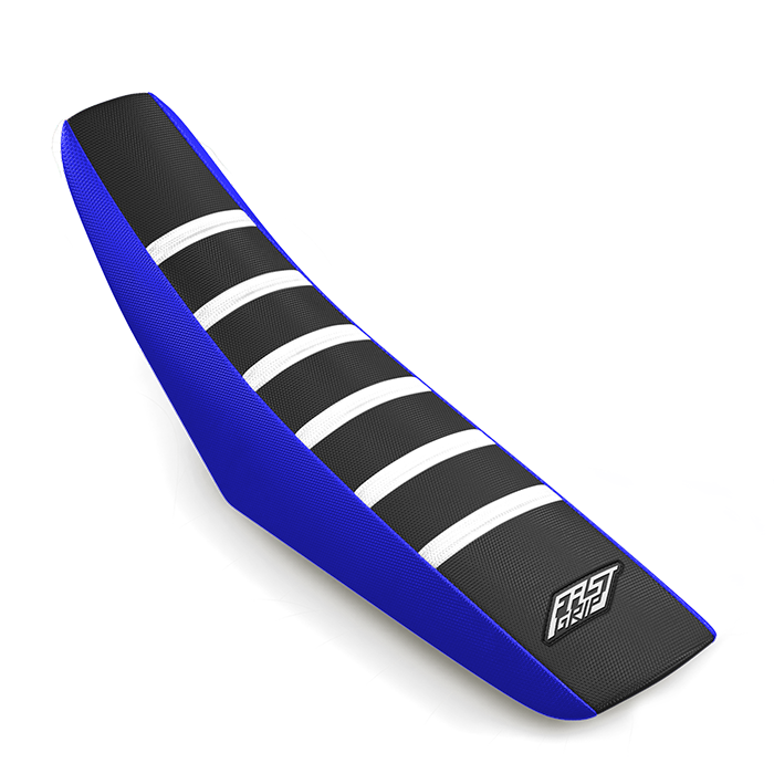 housse de selle talaria komodo off road fast grip antidérapante bleue noire blanche