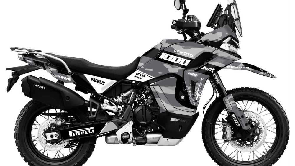 kit déco cf moto cfmoto 1000 mtx 1000mtx 2026 2027 trail ng baroudeur decals stickers adventure graphics autocollant adhesifs visuel