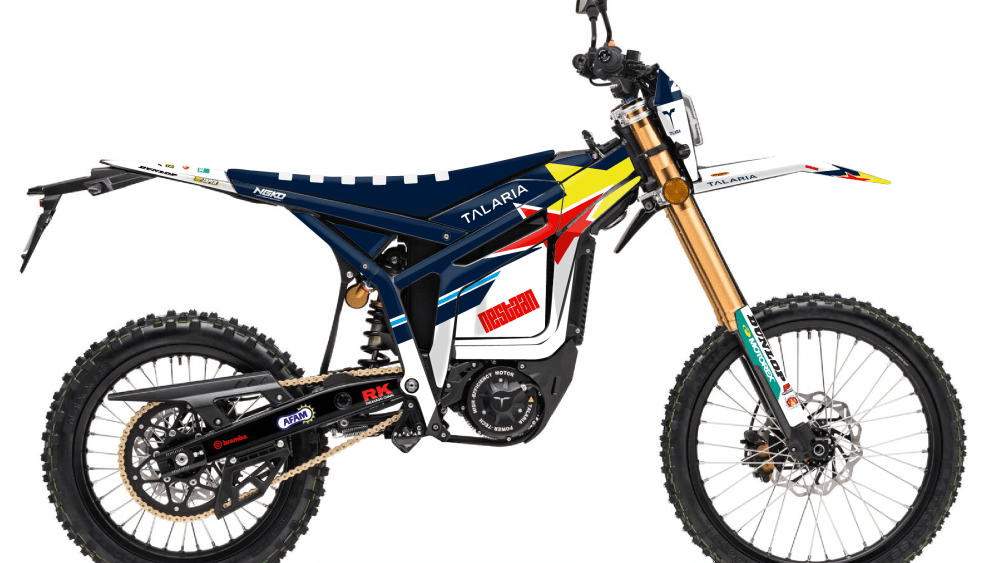 kit déco moto électrique talaria komodo off road husqvarna mxgp réplica facto 2026 ng decals stickers graphics autocollant adhésifs visuel