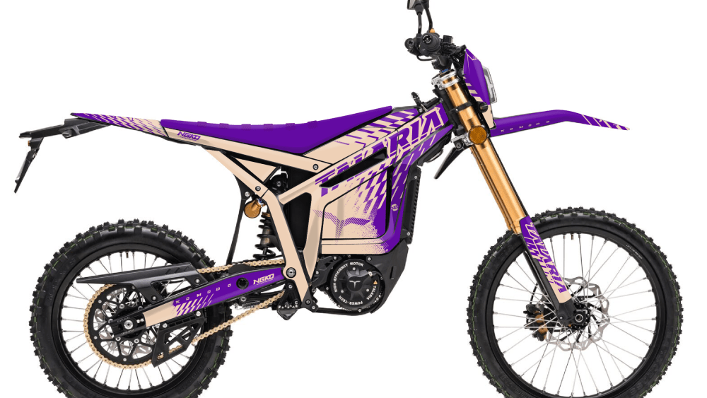 kit déco moto électrique talaria komodo off road purple séries ng decals stickers graphics autocollant adhésifs visuel