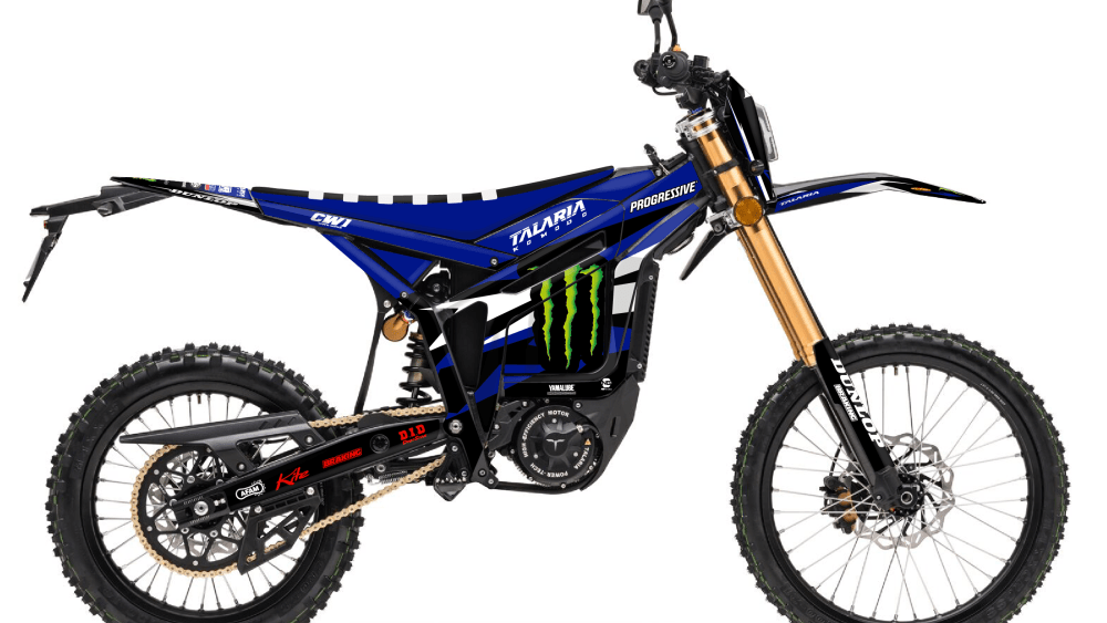 kit déco moto électrique talaria komodo off road yamaha replica star facto 2026 ng decals stickers graphics autocollant adhésifs visuel