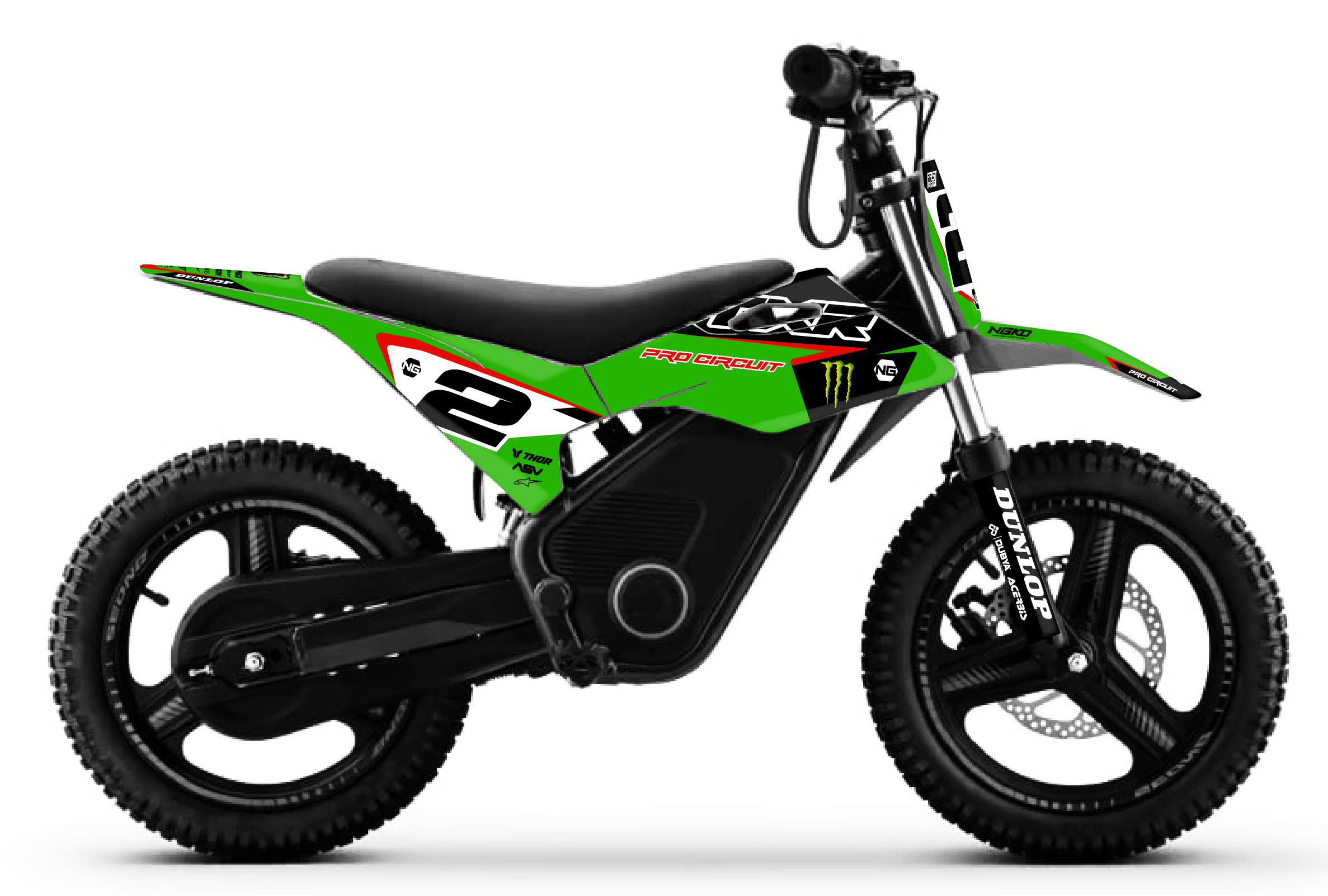 kit déco sedna txr 250 500 ng 2vr séries motocross graphics mx decals autocollant adhesifs visuel