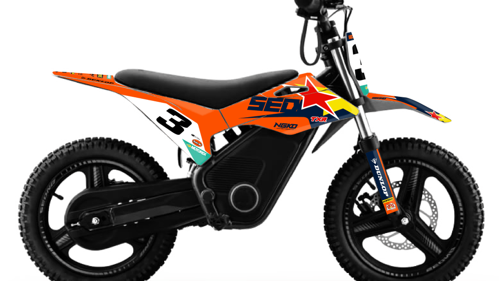 kit déco sedna txr 250 500 ng ktm facto 2026 graphics mx decals autocollant adhesifs visuel
