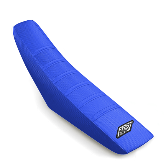 housse de selle gasgas 50 65 85 125 250 300 350 450 mc mcf ec ecf fast grip anti dérapante bleue
