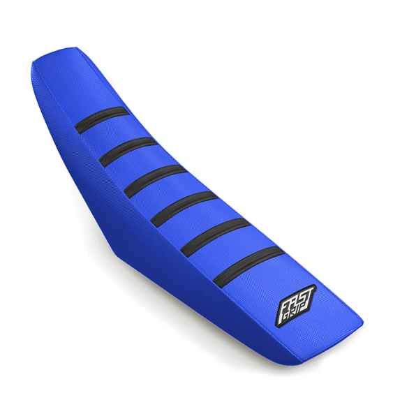 housse de selle gasgas 50 65 85 125 250 300 350 450 mc mcf ec ecf fast grip anti dérapante bleue noire