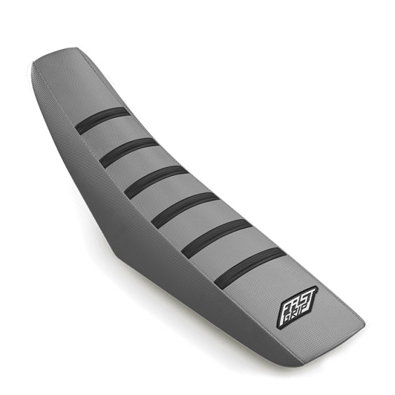 housse de selle husqvarna 50 65 85 125 250 300 350 450 501 tc fc te fe fast grip anti dérapante grise noire