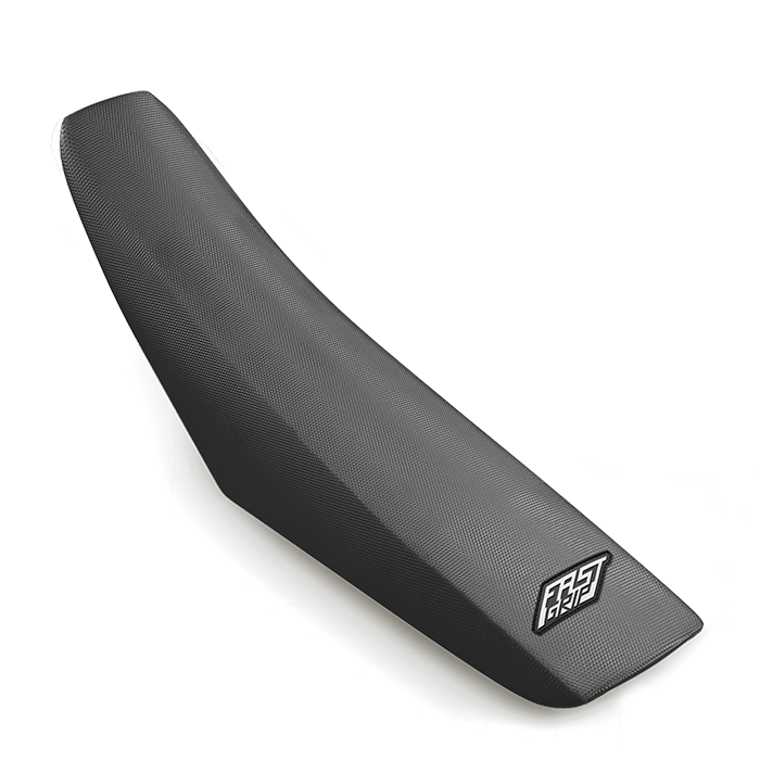 housse de selle husqvarna 50 65 85 125 250 300 350 450 501 tc fc te fe fast grip anti dérapante monobloc noire
