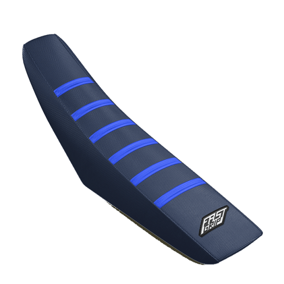 housse de selle husqvarna 50 65 85 125 250 300 350 450 501 tc fc te fe fast grip anti dérapante navy bleue