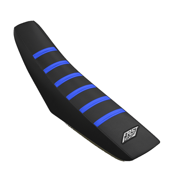 housse de selle husqvarna 50 65 85 125 250 300 350 450 501 tc fc te fe fast grip anti dérapante noire bleue