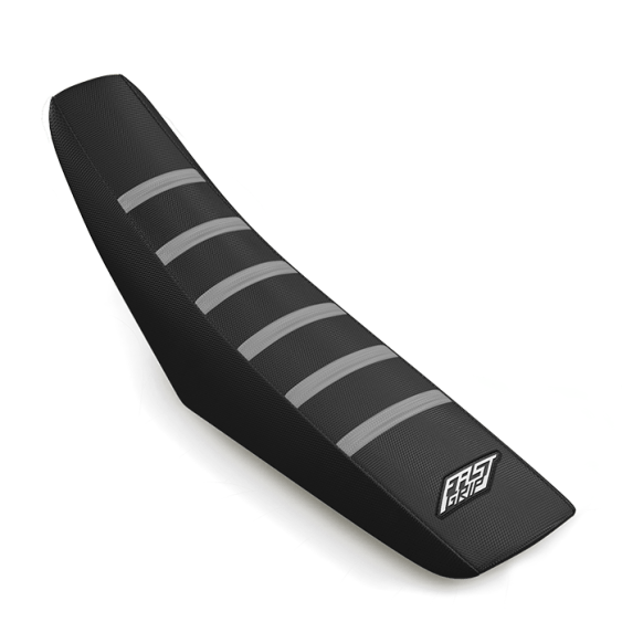 housse de selle husqvarna 50 65 85 125 250 300 350 450 501 tc fc te fe fast grip anti dérapante noire grise