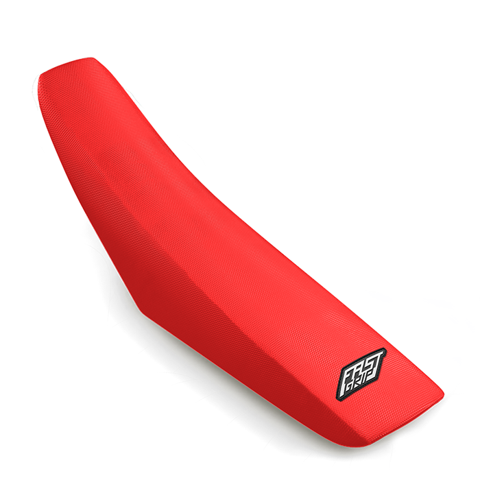 housse de selle kove 250 450 mx rally fast grip seat cover anti dérapante monobloc rouge