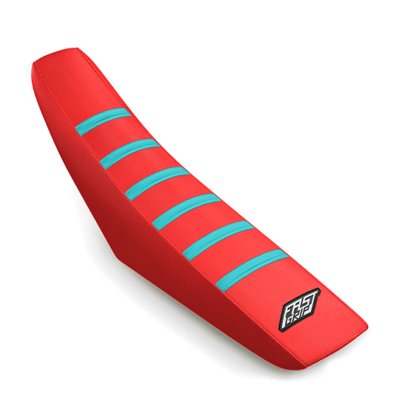 housse de selle kove 250 450 mx rally fast grip seat cover anti dérapante rouge mint