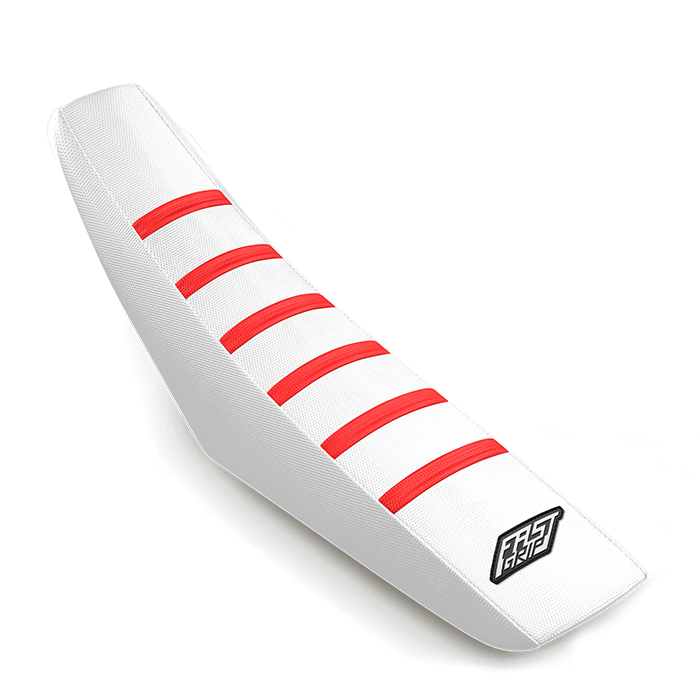 housse de selle rieju 200 250 300 mr fast grip seat cover antidérapante blanche rouge