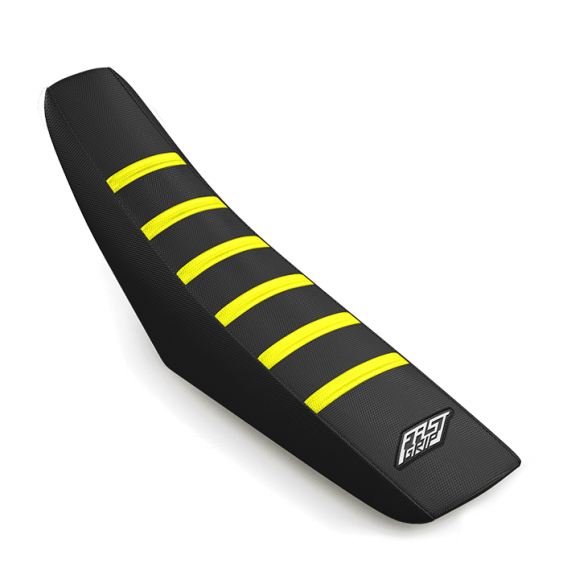 housse de selle sherco se sef 125 250 300 450 fast grip anti dérapante noire jaune fluo