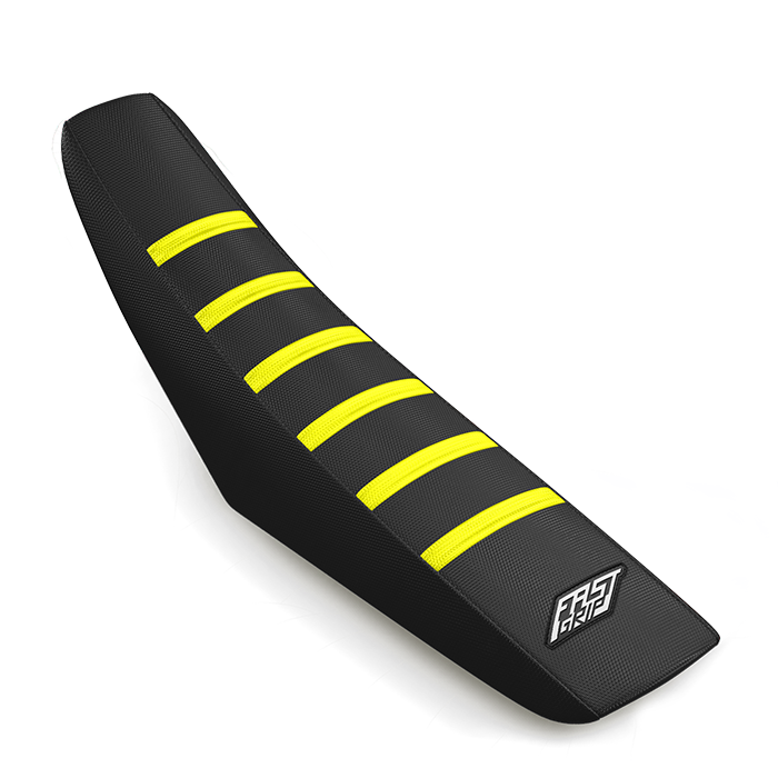 housse de selle sherco se sef 125 250 300 450 fast grip anti dérapante noire jaune fluo