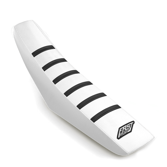housse de selle suzuki 65 85 125 250 450 rm rmz fast grip anti dérapante blanche noire