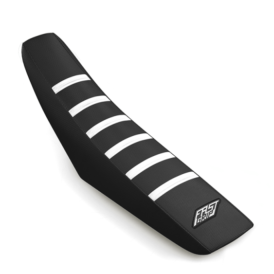 housse de selle suzuki 65 85 125 250 450 rm rmz fast grip anti dérapante noire blanche