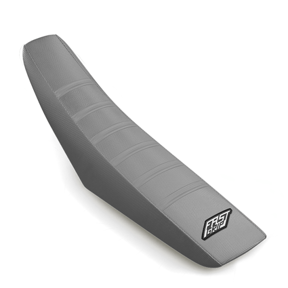 housse de selle tm racing 85 125 144 250 300 350 450 mx en fi fast grip anti dérapante grise