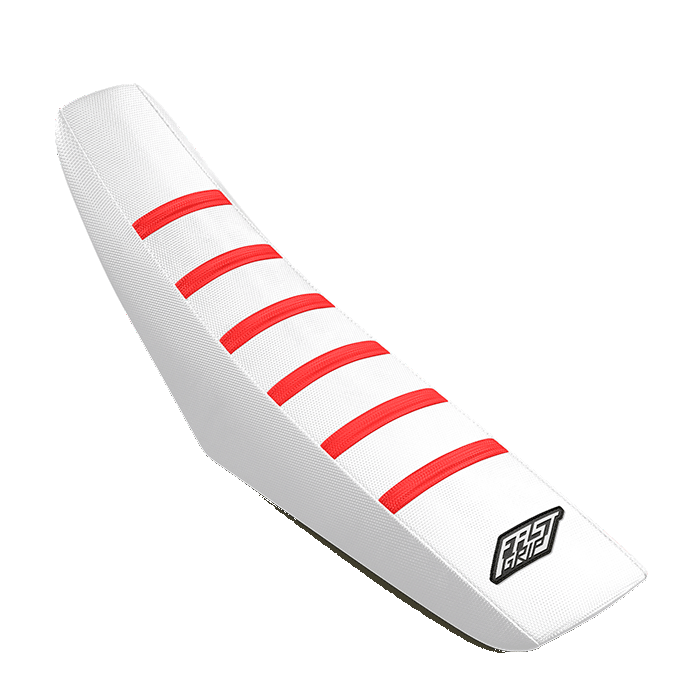 housse de selle yamaha 50 65 85 125 250 450 pw yz yzf wrf yze fast grip anti dérapante blanche rouge