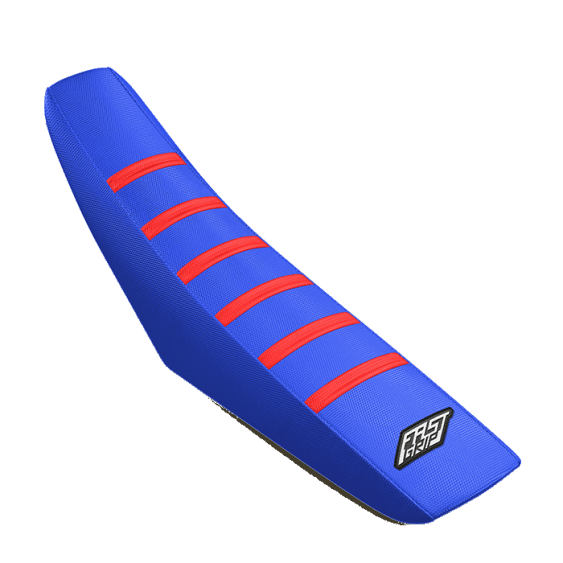 housse de selle yamaha 50 65 85 125 250 450 pw yz yzf wrf yze fast grip anti dérapante bleue rouge