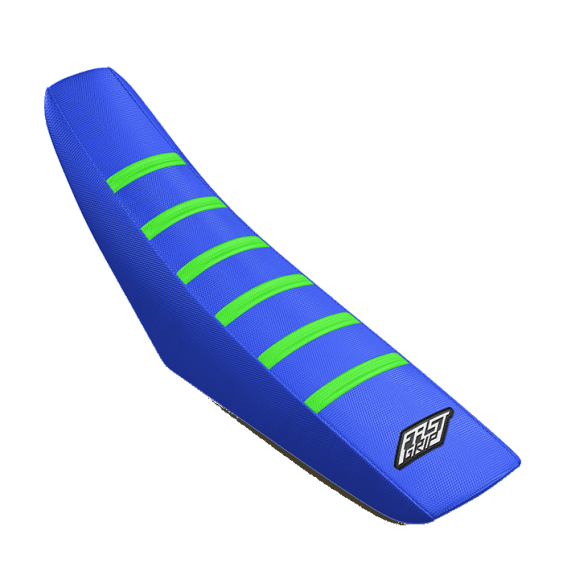 housse de selle yamaha 50 65 85 125 250 450 pw yz yzf wrf yze fast grip anti dérapante bleue verte