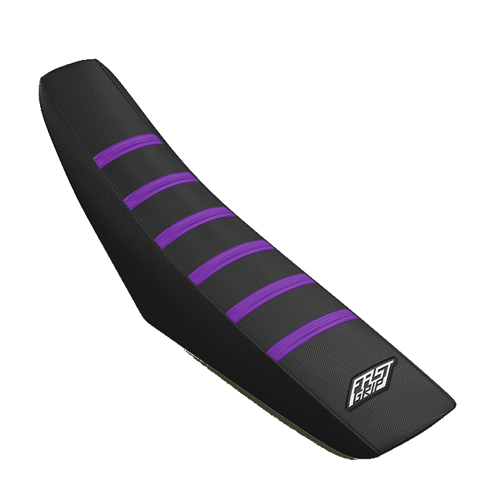 housse de selle yamaha 50 65 85 125 250 450 pw yz yzf wrf yze fast grip anti dérapante noire violette