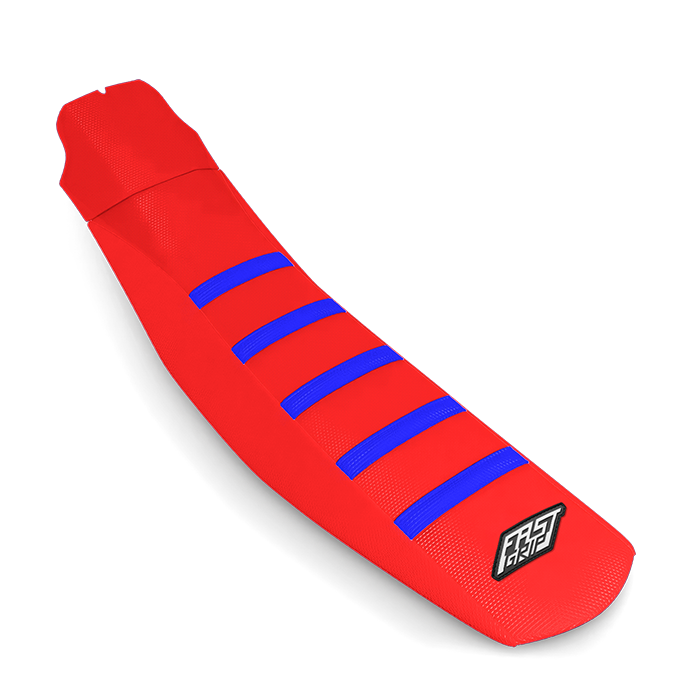 housse de selle yamaha 50 65 85 125 250 450 pw yz yzf wrf yze fast grip anti dérapante rouge bleue