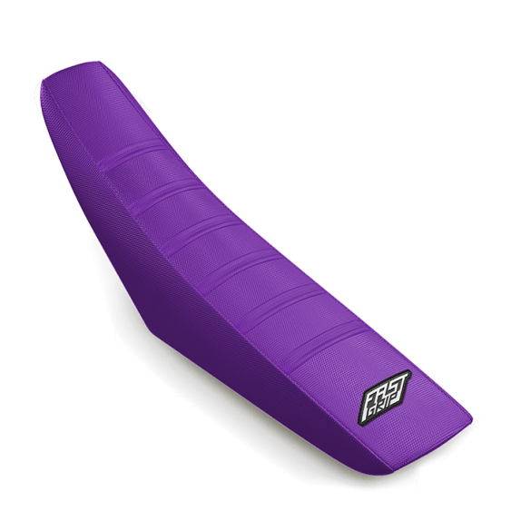 housse de selle yamaha 50 65 85 125 250 450 pw yz yzf wrf yze fast grip anti dérapante violette 2