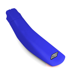 housse de selle yamaha pw yz yzf wr wrf 50 65 85 125 250 450 fast grip anti dérapante monobloc bleue