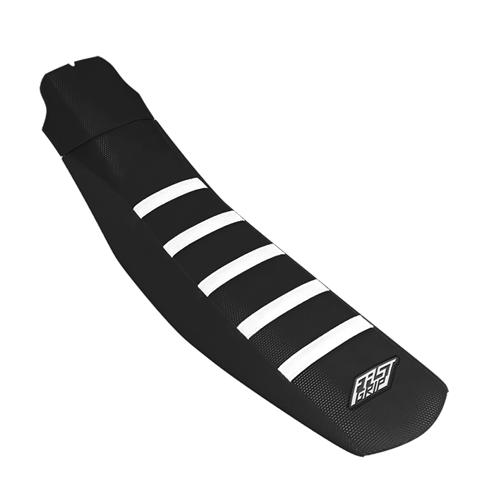 housse de selle yamaha pw yz yzf wr wrf 50 65 85 125 250 450 fast grip anti dérapante noire blanche