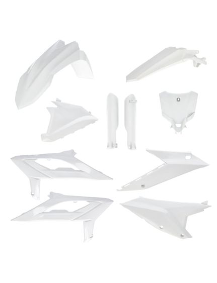 kit plastique complet acerbis beta 250 300 350 450 rx 2024 2025 2026 2027 full blanc