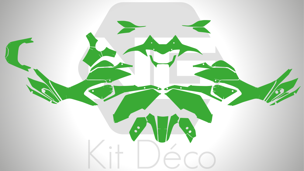 gabarit template vectoriel kawasaki 500 kle 2026 2027 2028 trail pdf